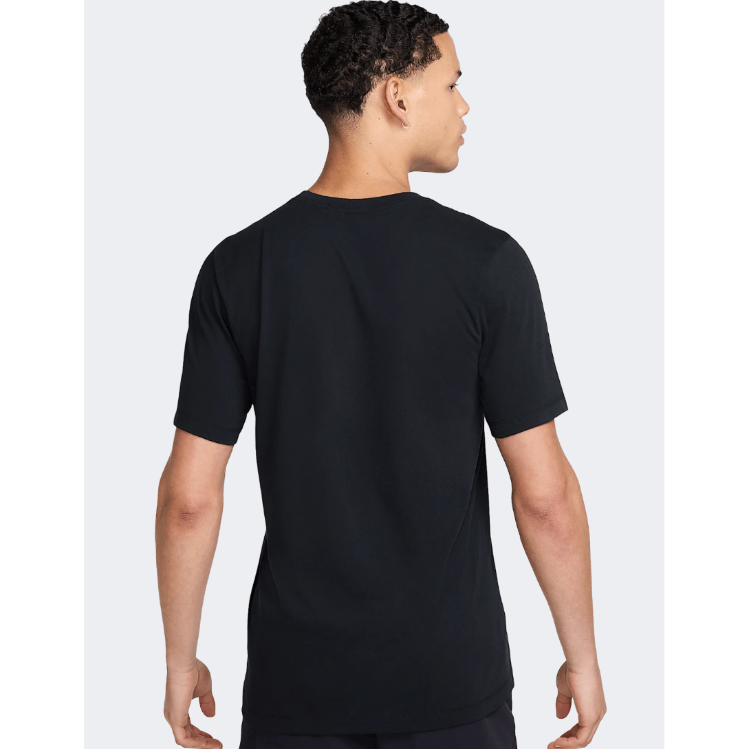 Nike Dri-Fit HBR Print Men Training T-Shirt Black - Medaid