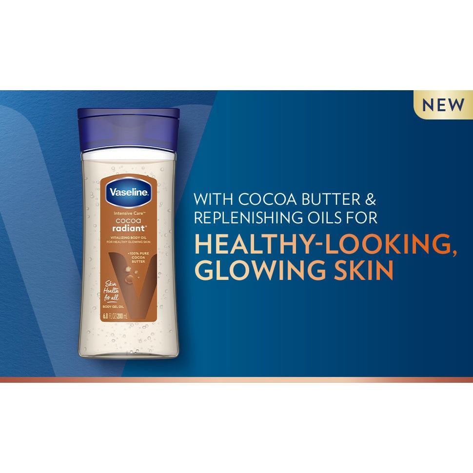 Vaseline Intensive Care Cocoa Radiant For Glowing Skin Oil - Medaid International