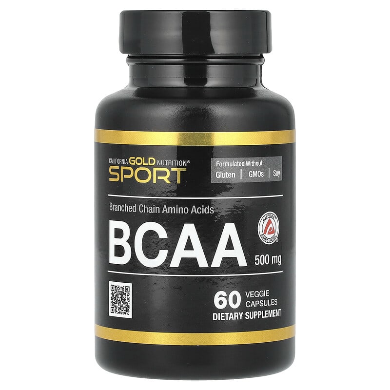 California Gold Nutrition, BCAA, 500 mg, 60 Veggie Capsules - Medaid