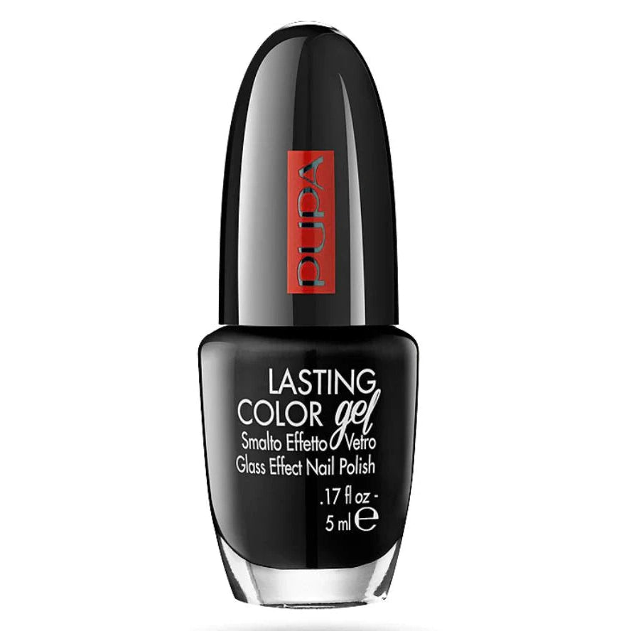 Pupa Milano Lasting Color Gel Nail Polish Deep Darkness 5ml - Medaid
