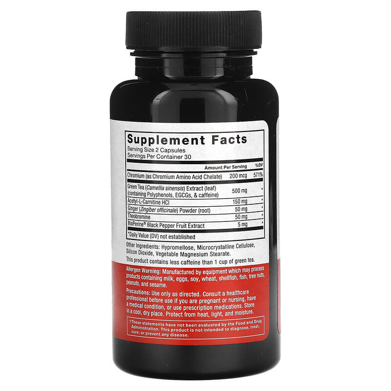 Force Factor, Women's Fat Burner, 60 Vegetable Capsules - Medaid