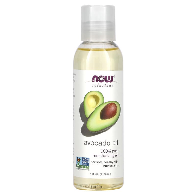 NOW Foods, Solutions, Avocado Oil, 4 fl oz (118 ml) - Medaid
