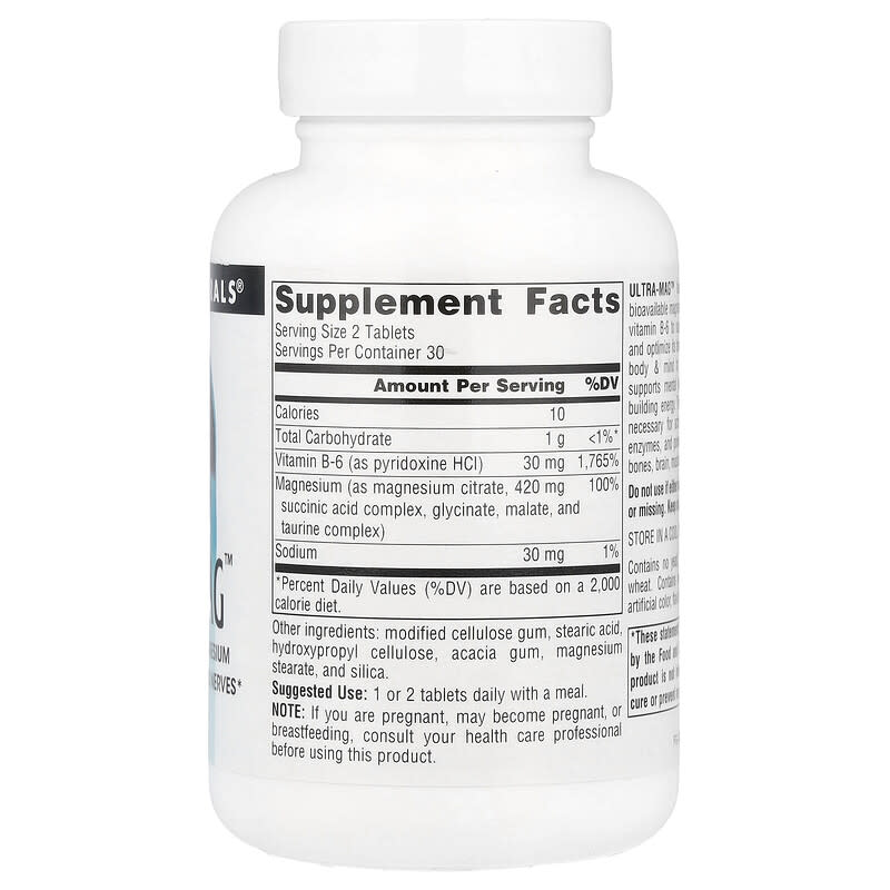 Source Naturals, Ultra-Mag™, 60 Tablets - Medaid