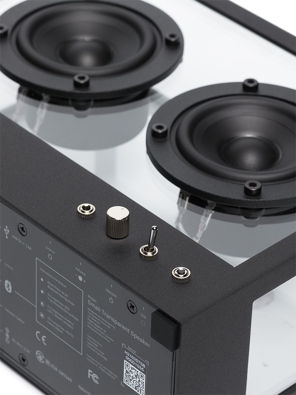 Modern Tempered Glass Speaker - Medaid