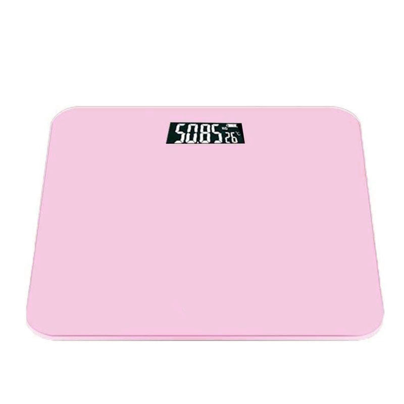 180 KG, Battery Operated Digital Scale for Body Weight with Temperature Indicator and Accurate 4 Digits LCD Backlight Display - Medaid