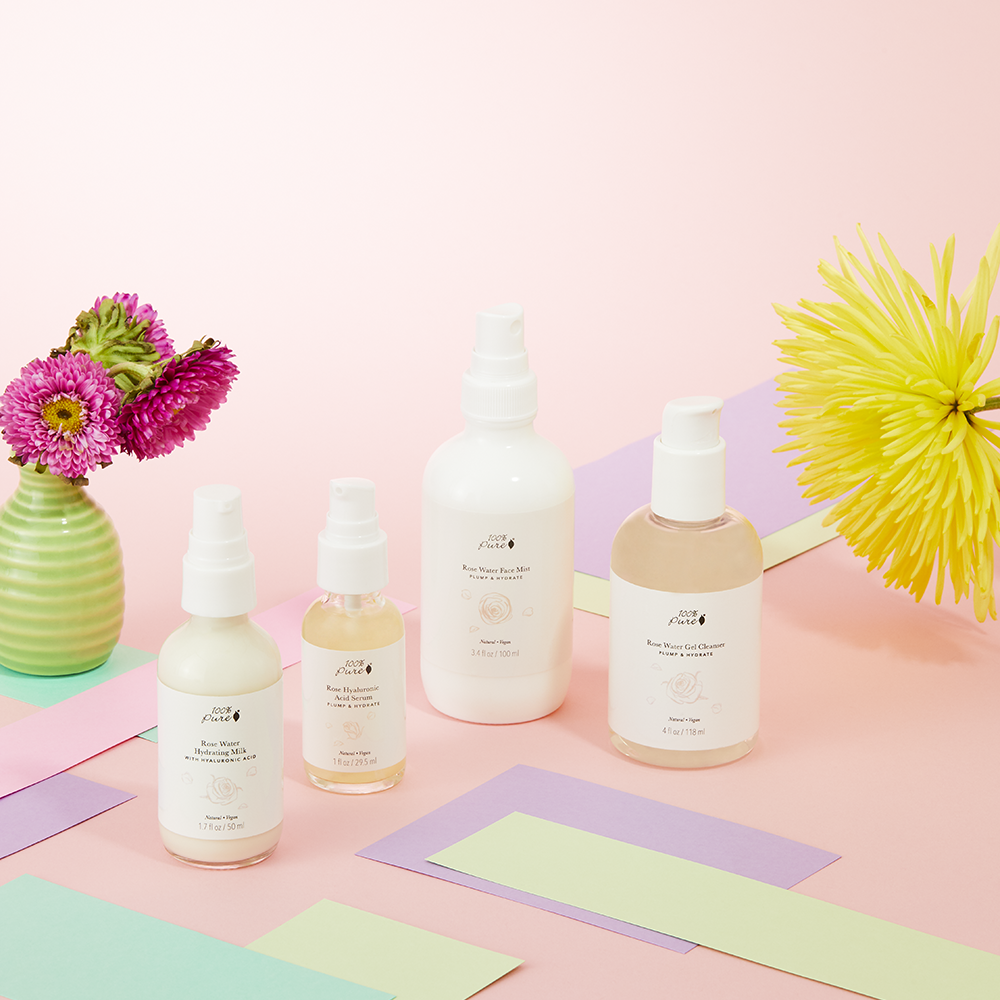 Rose Water + Hyaluronic Acid Hydrating Skincare - Medaid