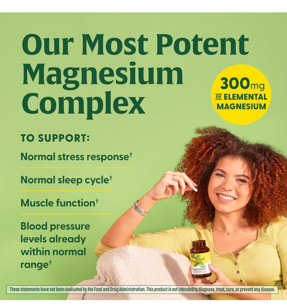 MegaFood Calcium Magnesium Supplement - with fermented Magnesium Glycinate - Supports Bone Health & Heart Health - Calcium & Magnesium Supplement for Men & Women - Non-GMO - 90 Tabs (30 Servings) - Medaid