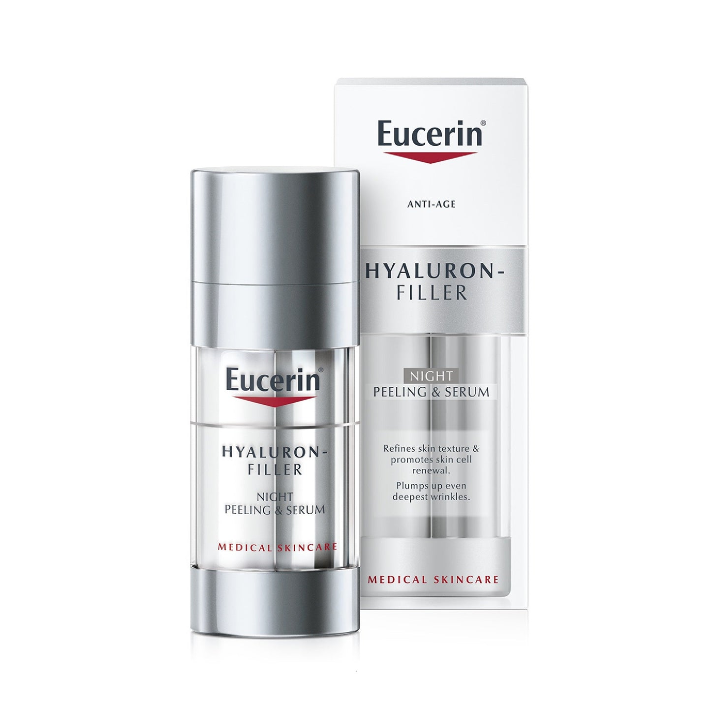 Eucerin Hyaluron-Filler Night Peeling & Serum - Medaid - Lebanon