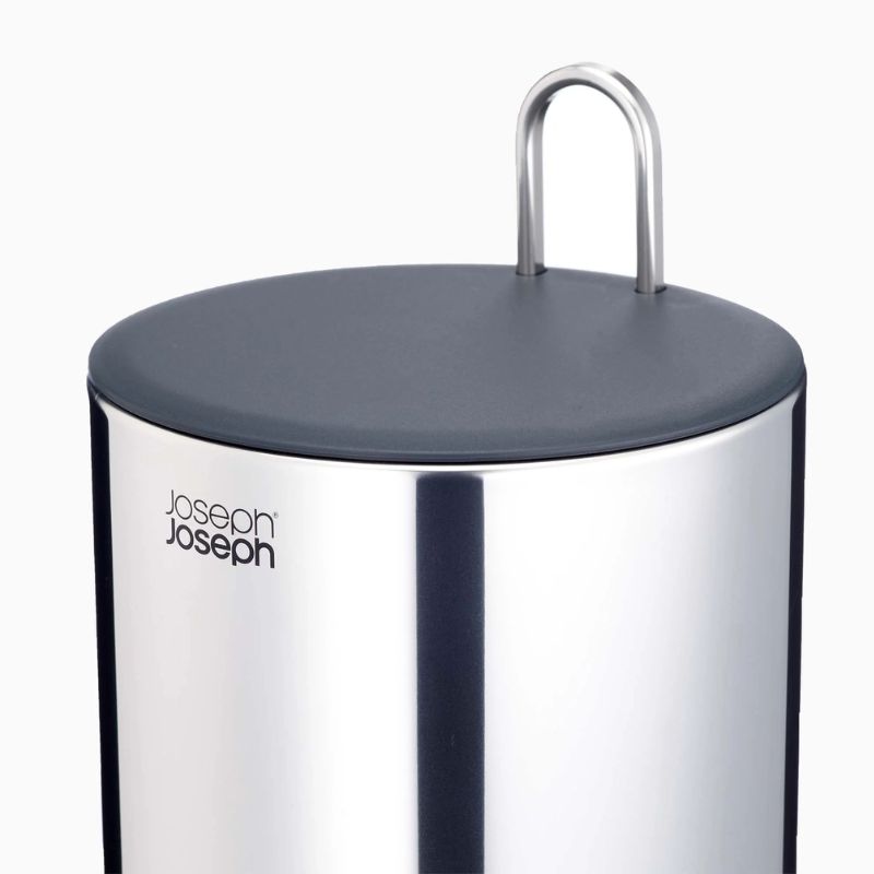 Joseph Joseph Easystore™ Luxe Stainless-steel Concealed Toilet Roll Holder - Medaid