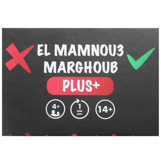 Everythink El Mamnou3 Marghoub Card Game - Medaid International