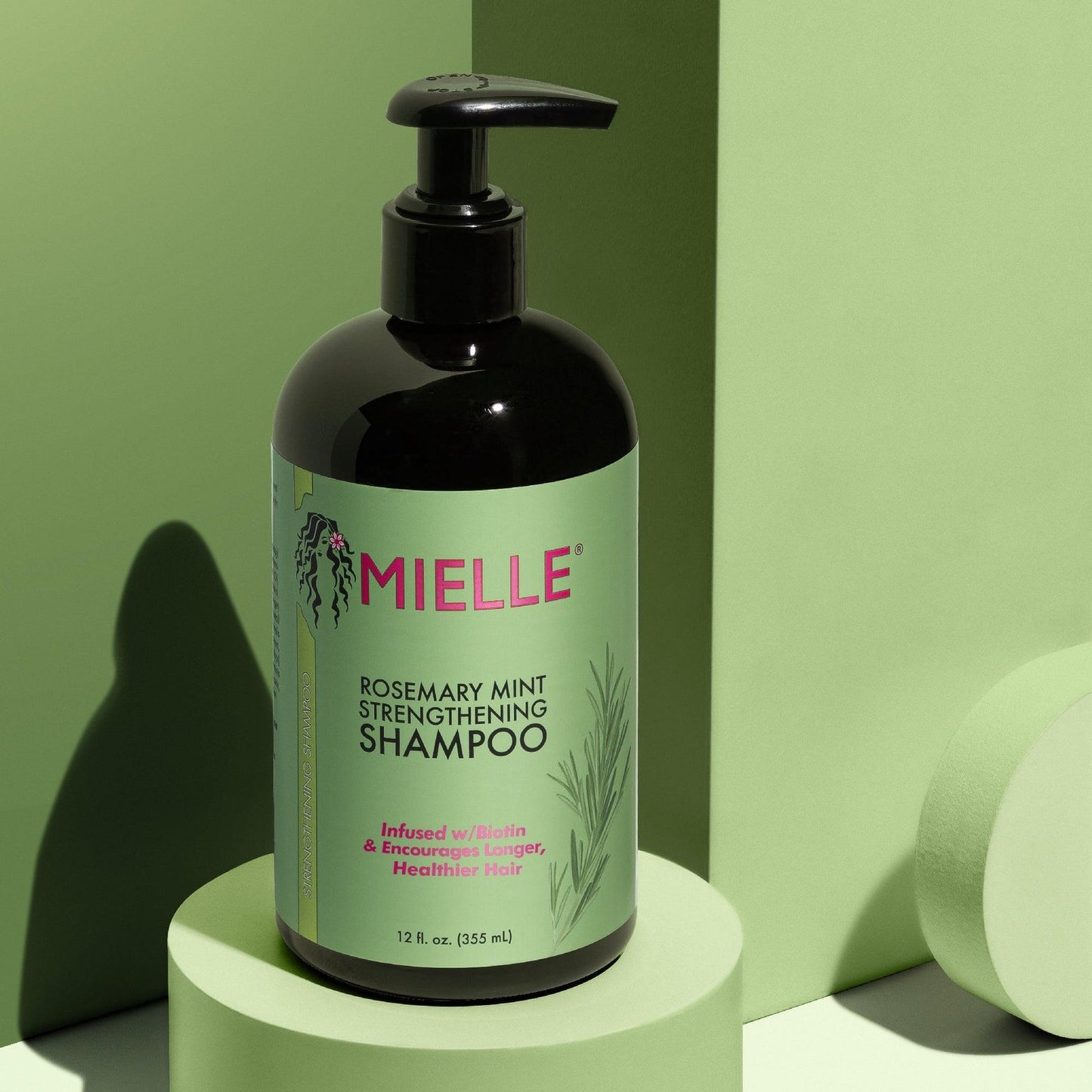 Mielle Rosemary Mint Strengthening Shampoo (355 Ml) - Medaid