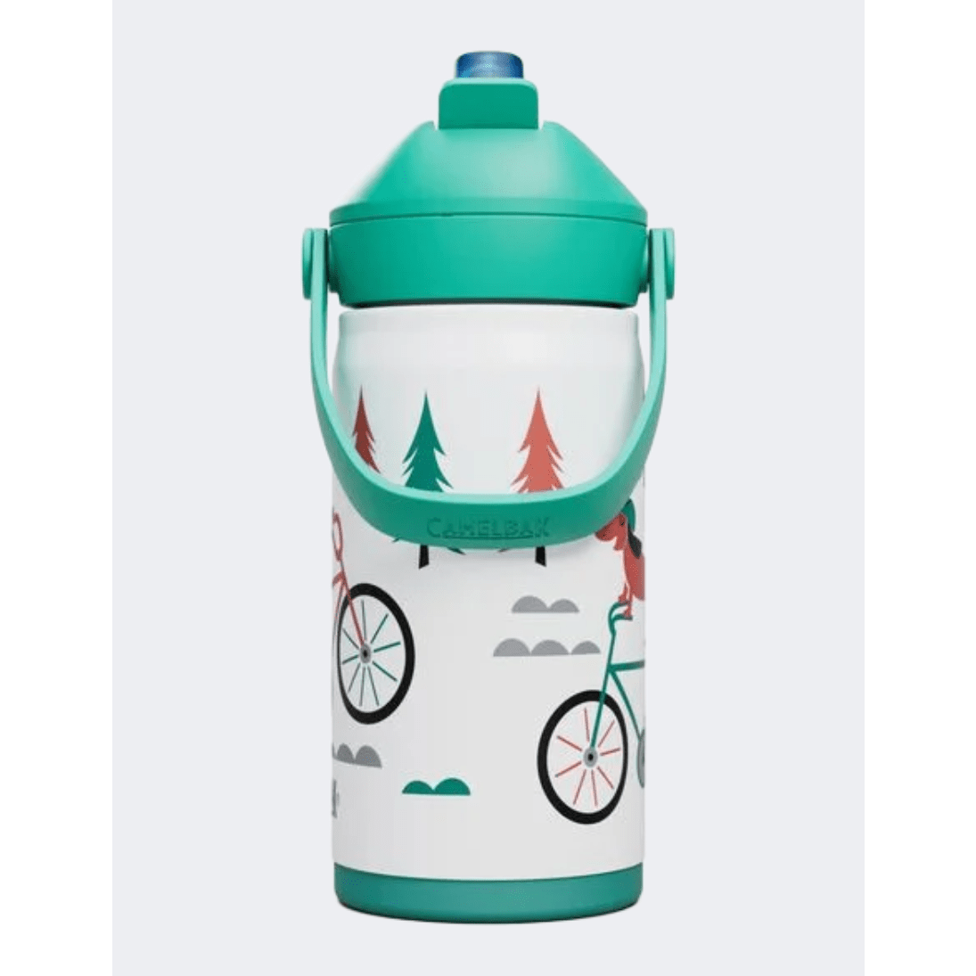 Camelbak Thrive Flip Straw 12 Oz Kids Lifestyle Bottle Biking Dogs - Medaid