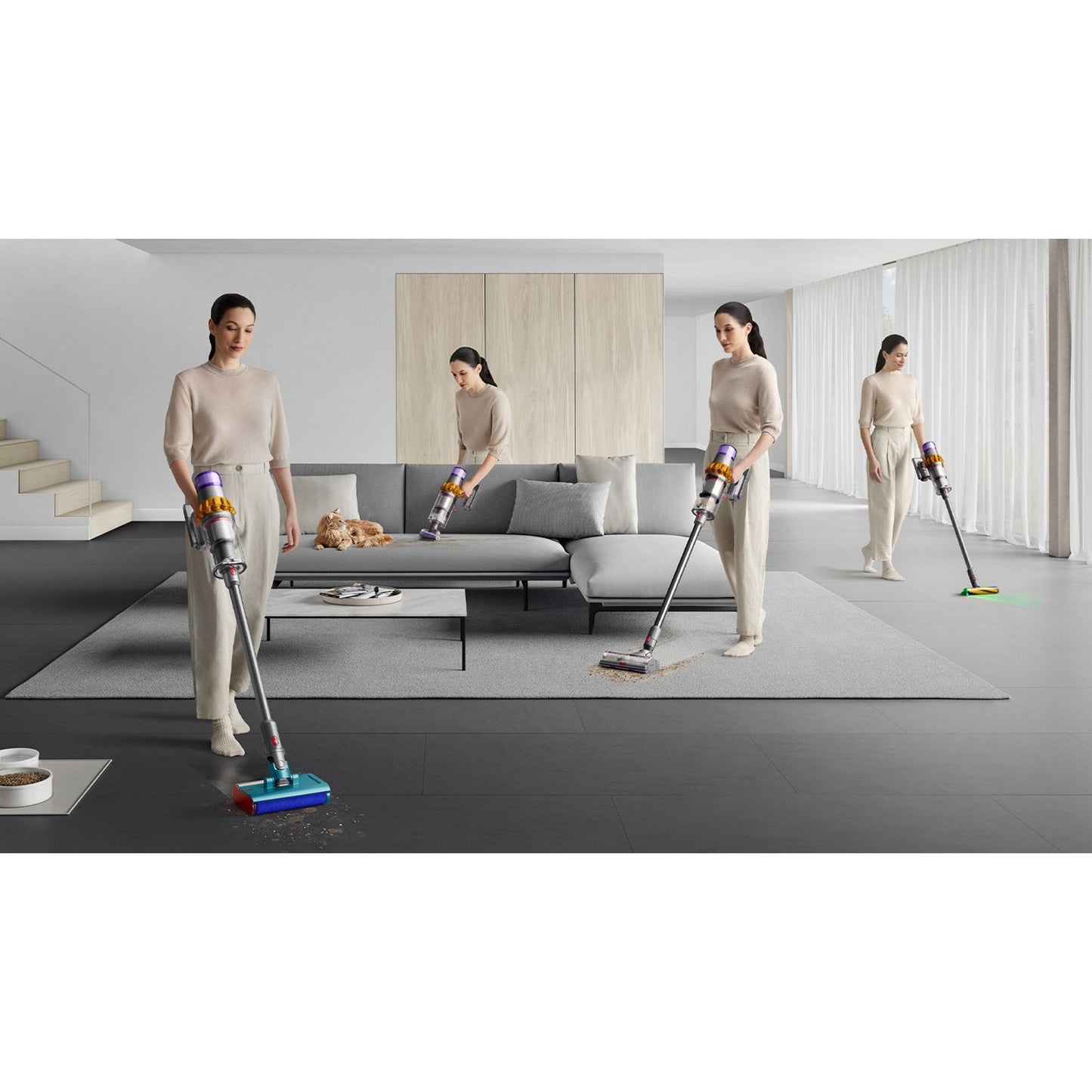Dyson V15s Detect Submarine™ wet and dry vacuum cleaner (Yellow/Nickel) - Medaid