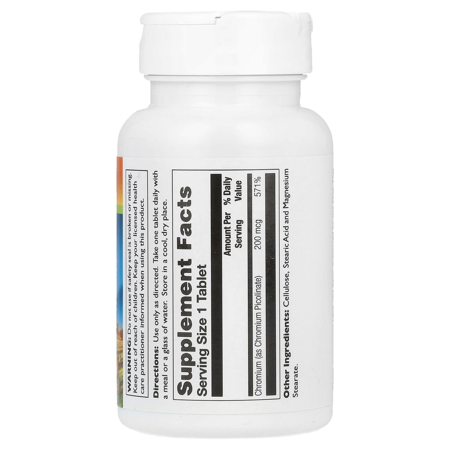 Thompson, Chromium Picolinate, 200 mcg, 60 Tablets - Medaid