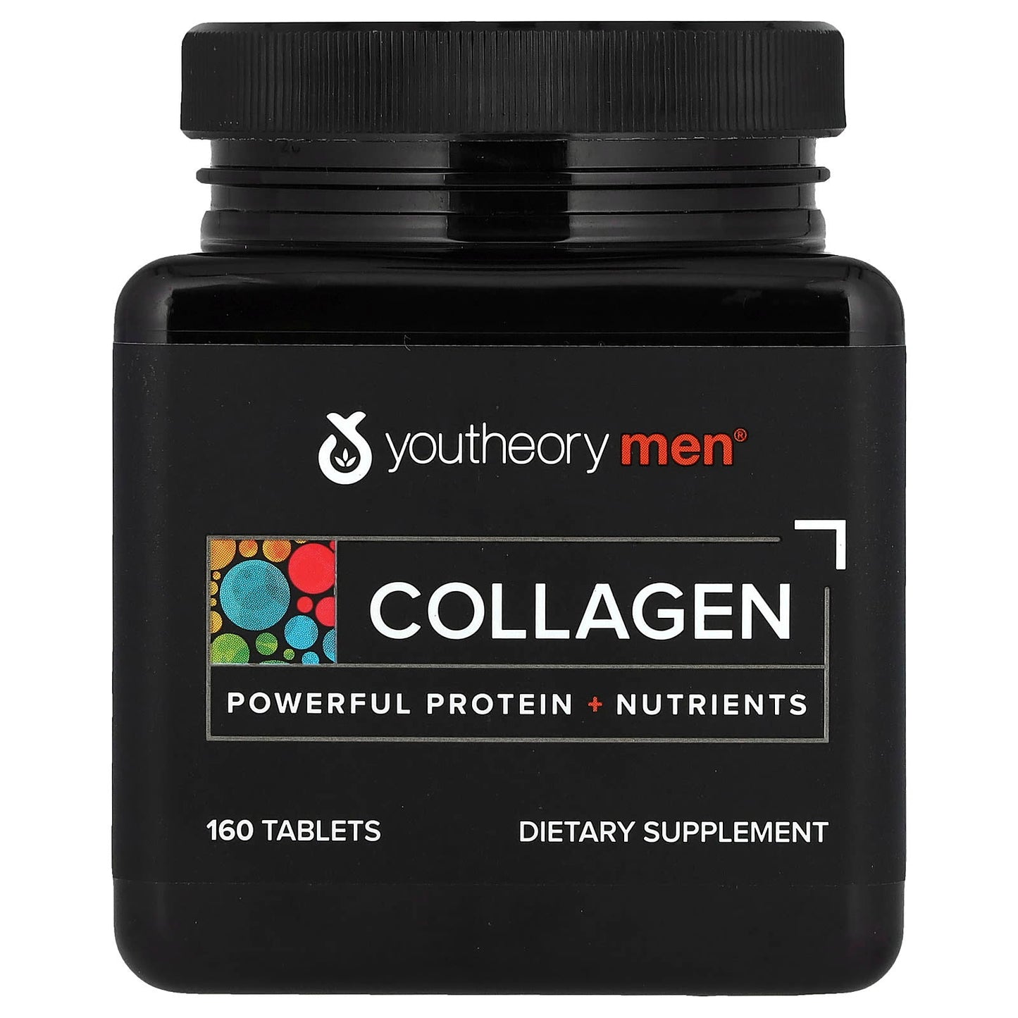 Youtheory, Collagen, For Men, 160 Tablets - Medaid