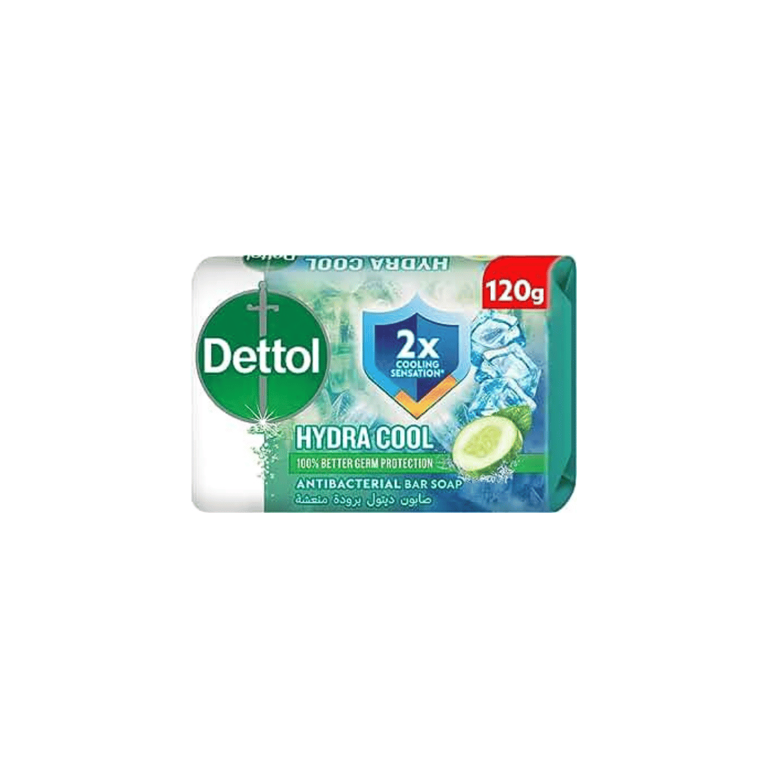 Dettol Antibacterial Soap Hydra Cool, 120g - Medaid - Lebanon