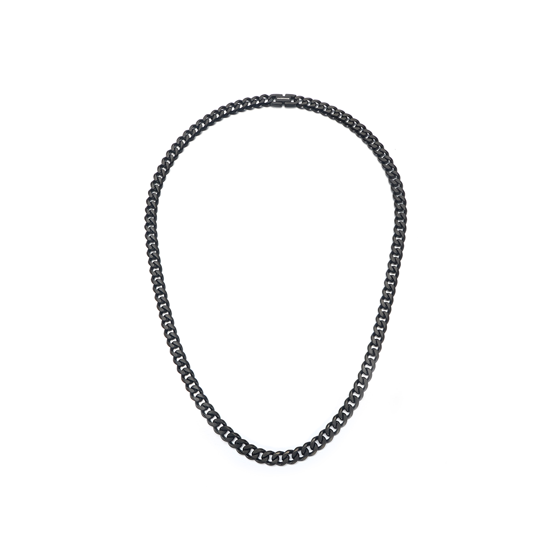 Polo Exchange ACC.PX-2212037, Necklace Stainless Black - Medaid