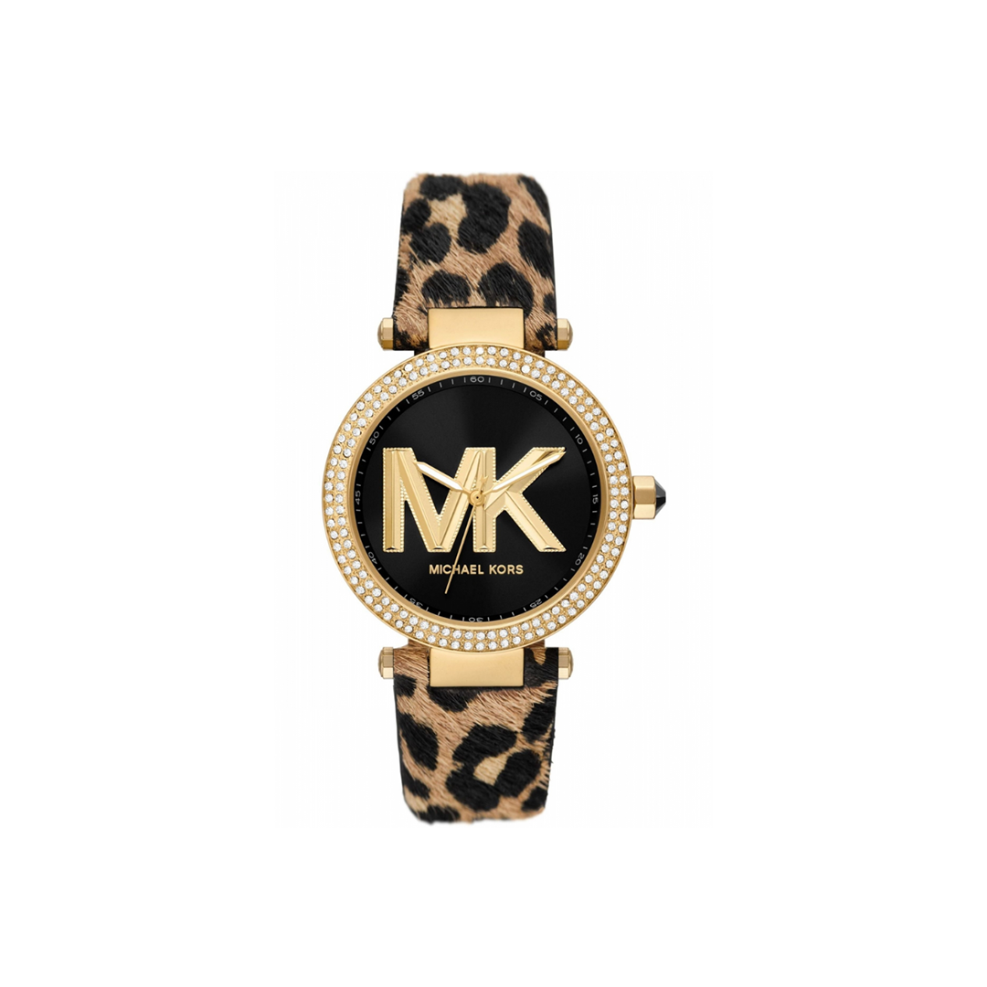 Michael Kors Animal Print Leather Watch - Medaid International