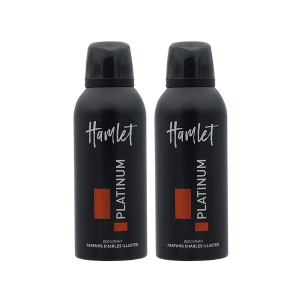 HAMLET NEW DEO PLATINUM 150ML 2 at 30% - Medaid