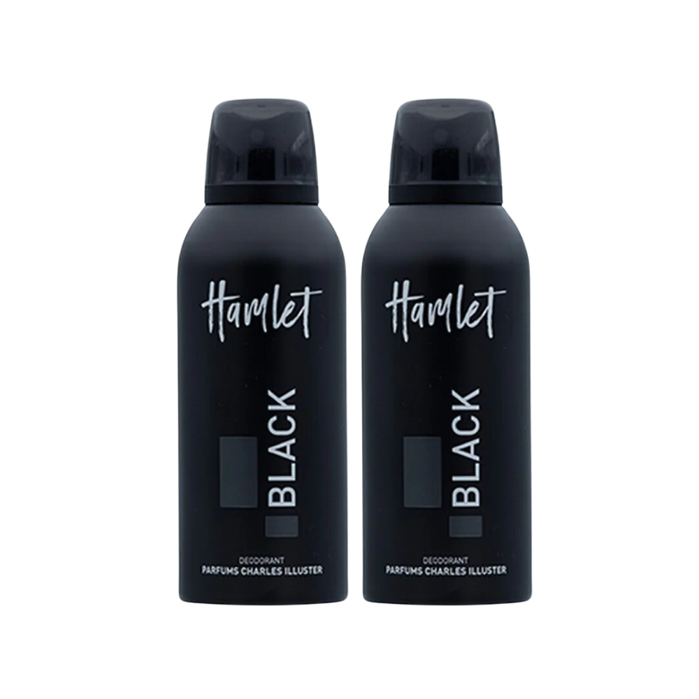 HAMLET NEW DEO BLACK 150ML 2 at 30% - Medaid