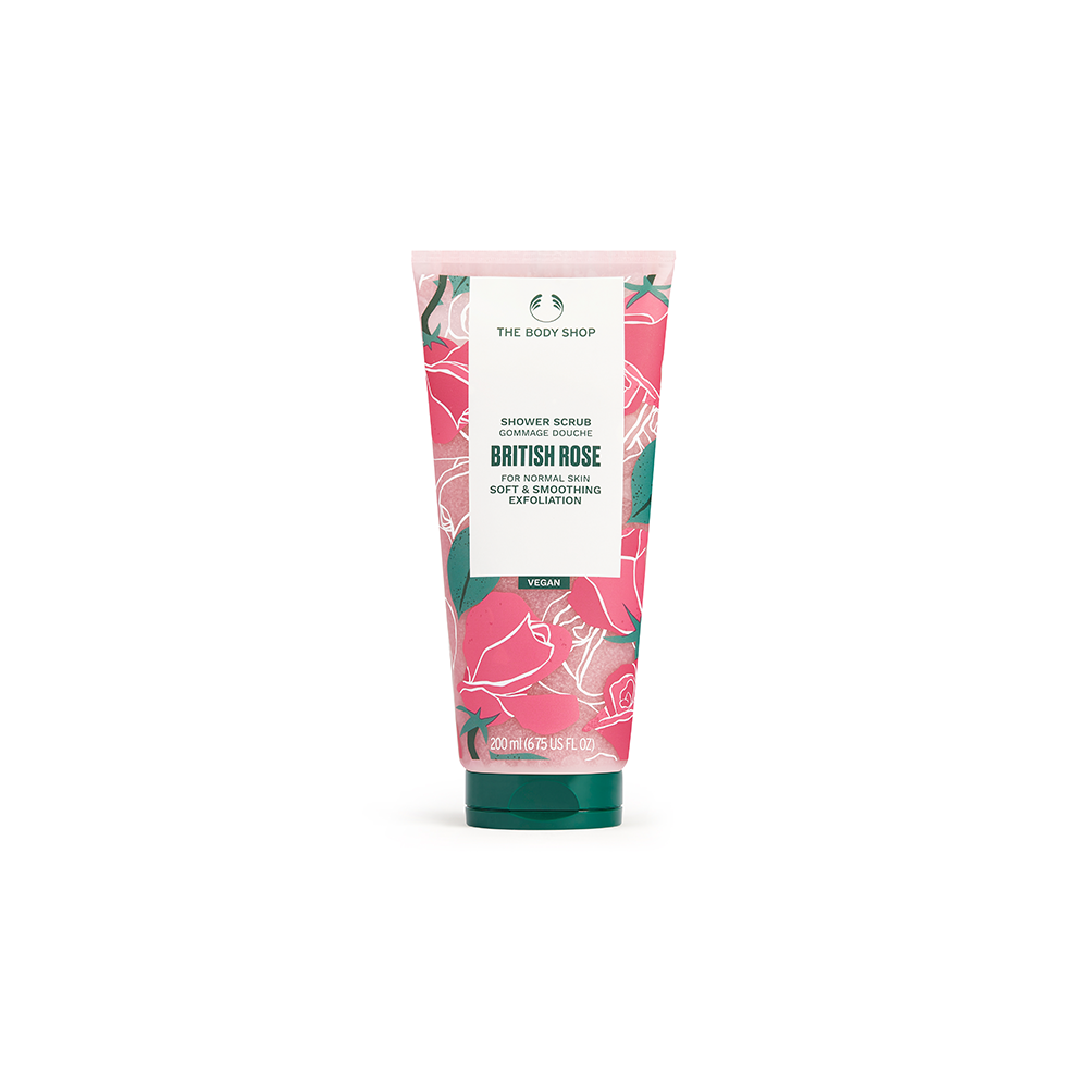 British Rose Shower Scrub - Medaid International