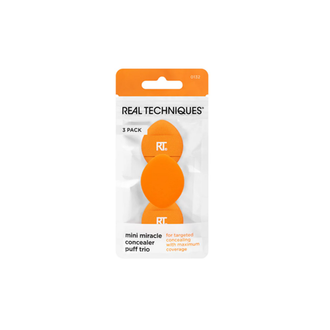 Real Techniques Mini Miracle Concealer Puff Pack - Medaid