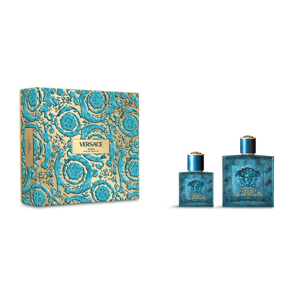 Versace Eros Homme Eau De Toielette Coffret - Medaid
