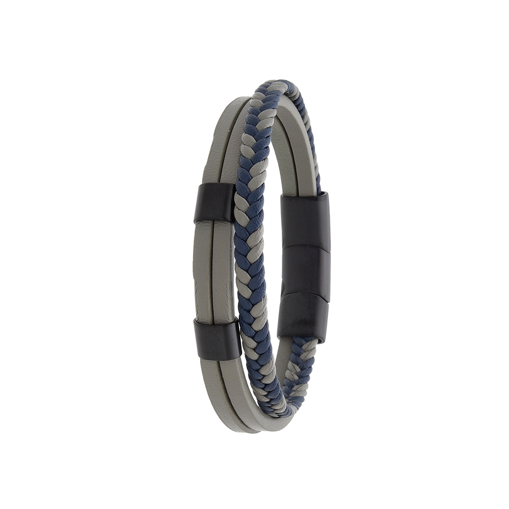 Polo Exchange Men Bracelet ST46-DSC0180 Grey - Medaid