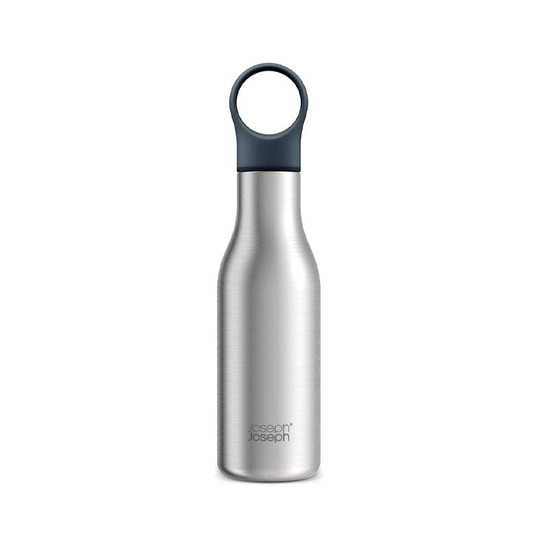 Joseph Joseph Loop™ 500ml Stainless-steel Vacuum Insulated Water Bottle Stainless steel - Medaid