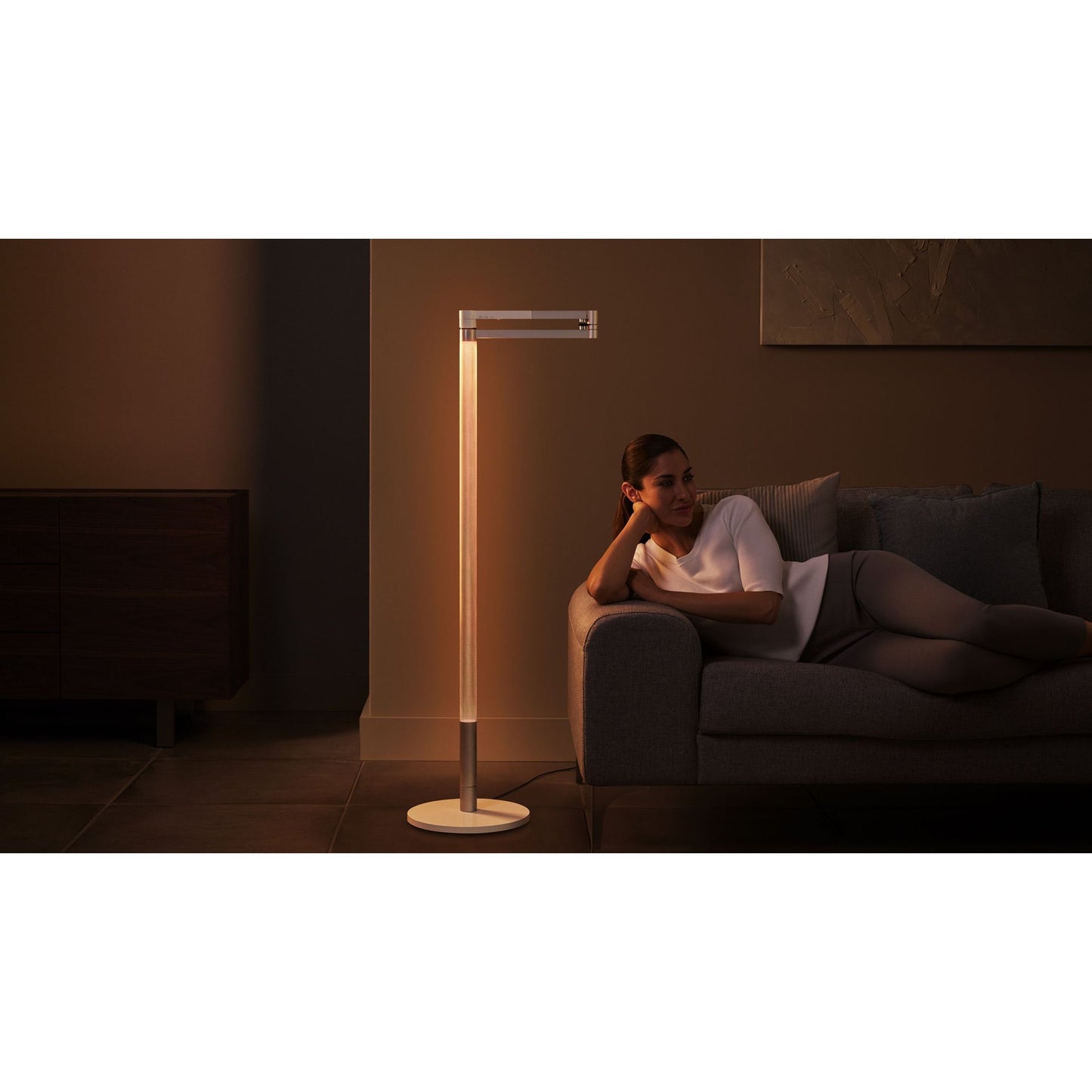 Dyson Solarcycle Morph™ floor light CF06 (White/Silver) - Medaid