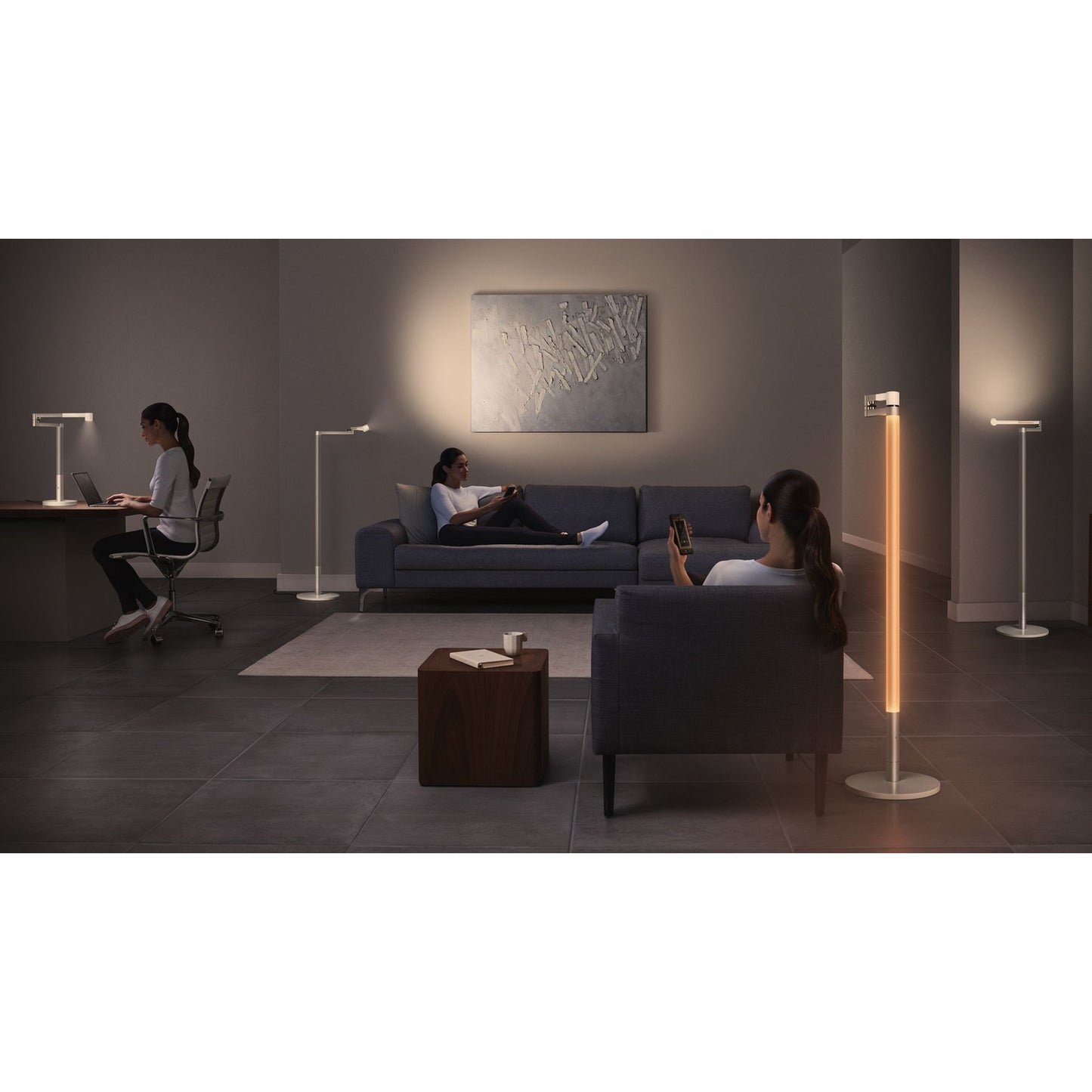 Dyson Solarcycle Morph™ floor light CF06 (White/Silver) - Medaid