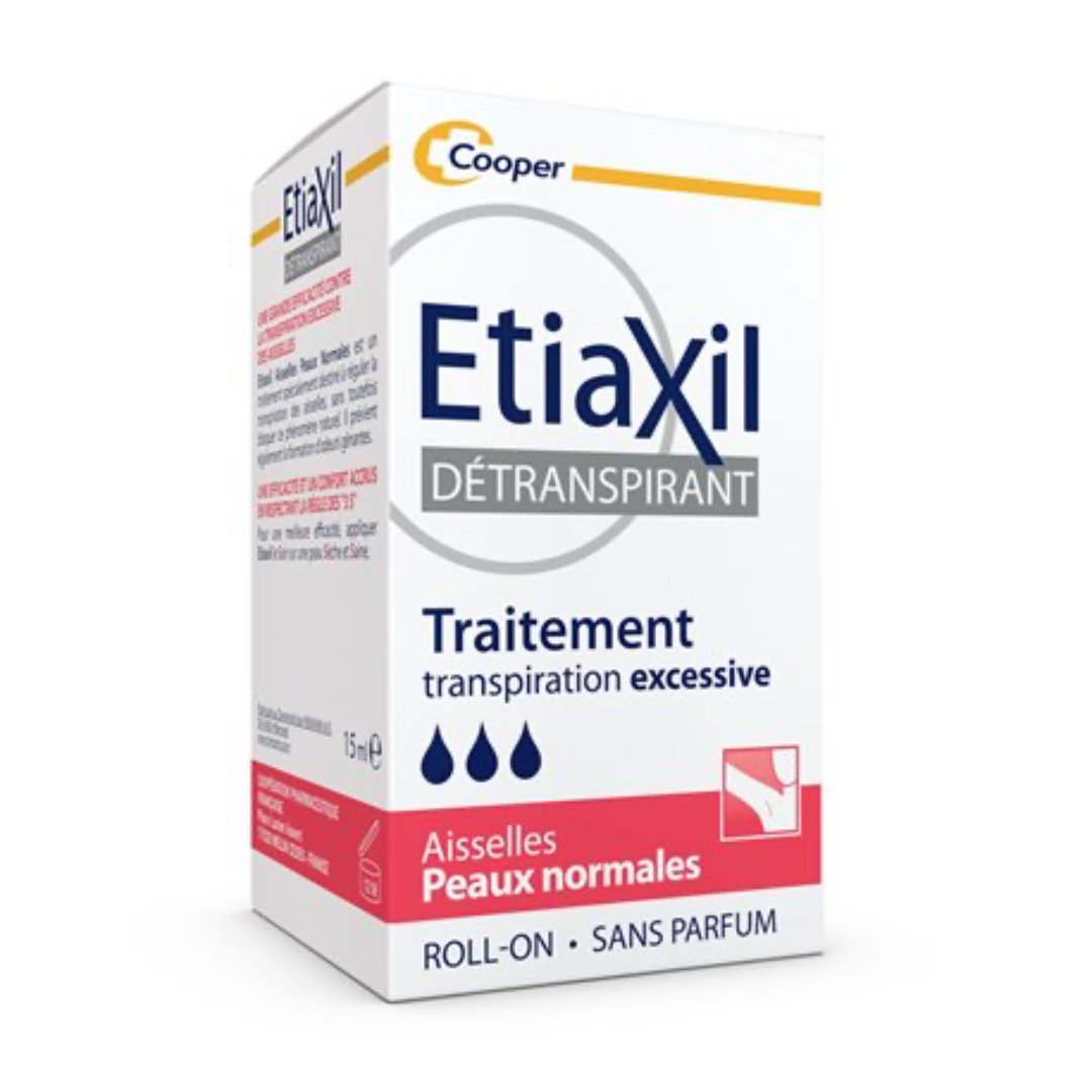 Etiaxil Detranspirant Normal Skin Armpits Roll-On - Medaid