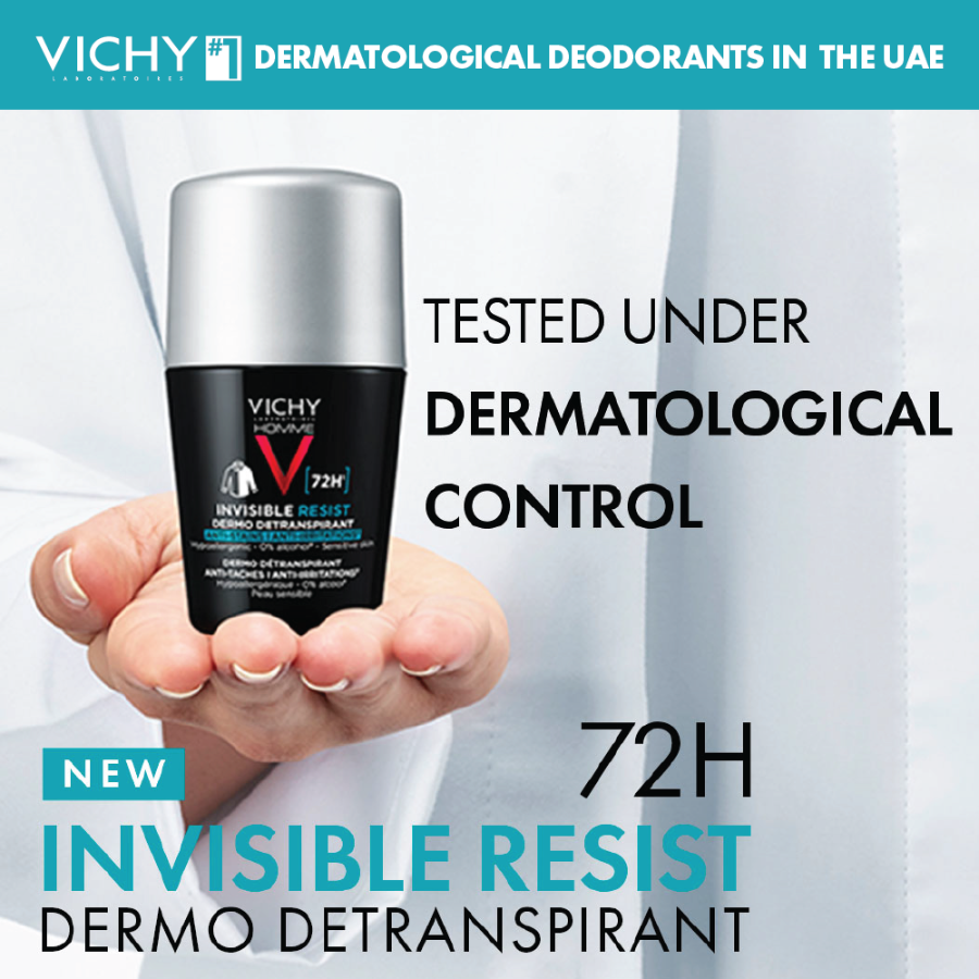 buy-vichy-72-hours-invisible-resist-deodorant-for-men-50-ml-lebanon - Medaid