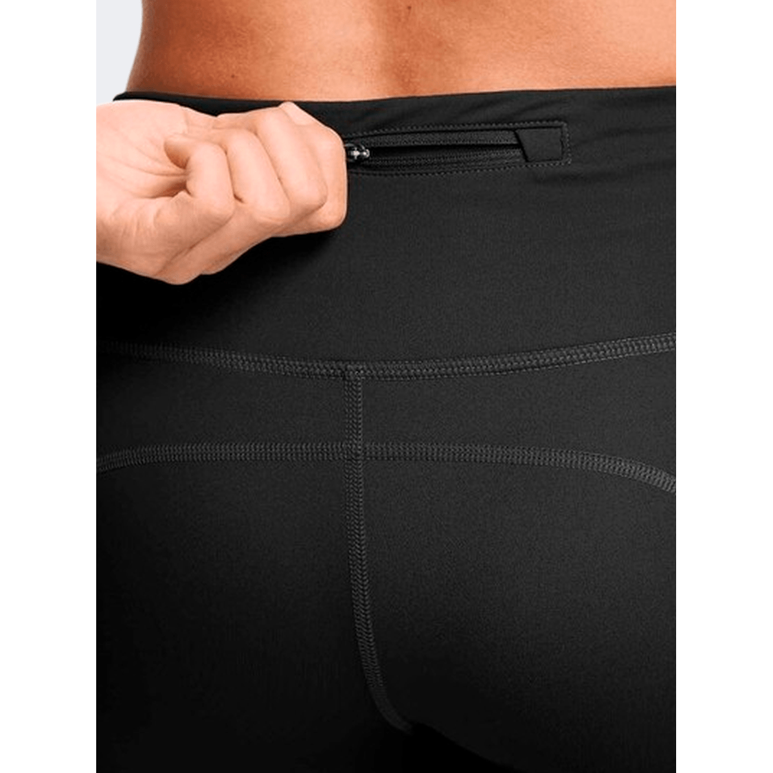 Nike Fast Mid Rise Women Running 7/8 Tight Black - Medaid