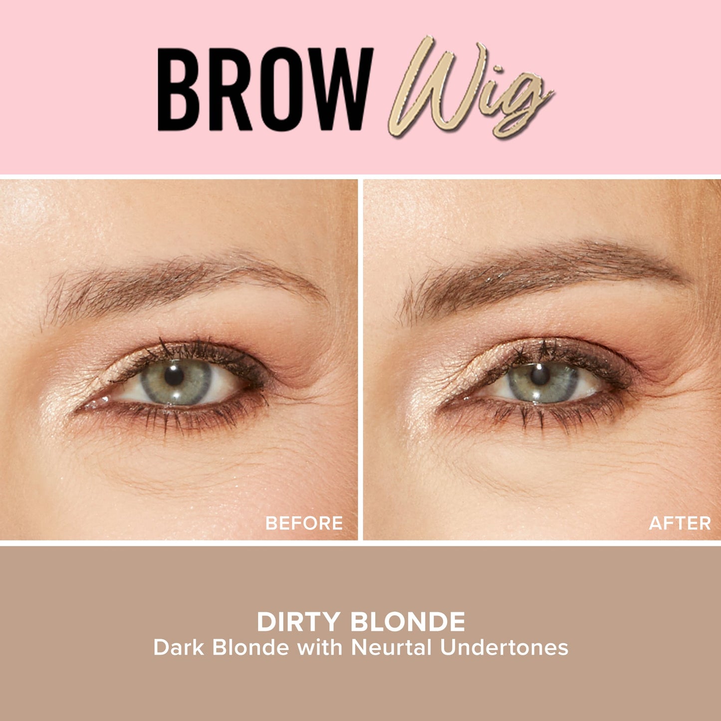 TOO FACED BROW WIG EYEBROW GEL (DIRTY BLONDE) - Medaid - Lebanon