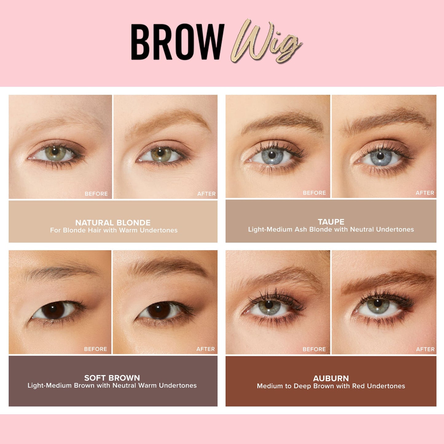 TOO FACED BROW WIG EYEBROW GEL (DIRTY BLONDE) - Medaid - Lebanon
