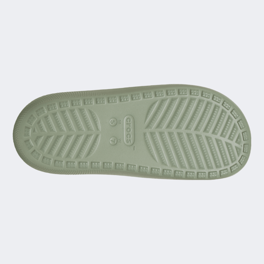 Crocs Classic V2 Unisex Lifestyle Slippers Moss - Medaid