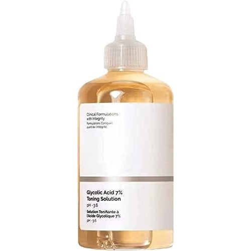 The Ordinary Glycolic Acid 240ML 7% Toning Resurfacing Solution, Ordinary Glycolic Acid Solution, Acido Glicolico The Ordinary para Las Axilas, Ordinary Peeling Solution (Size : 1PCS) - Medaid