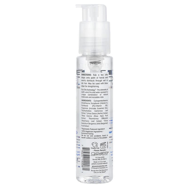 Giovanni, Frizz Be Gone™, Super Smoothing, Anti-Frizz Hair Serum, 2.75 fl oz (81 ml) - Medaid
