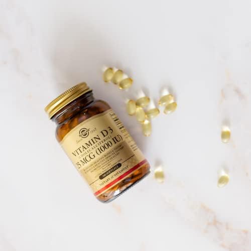 Solgar Vitamin D3 1000 Iu 100 Softgels - Medaid