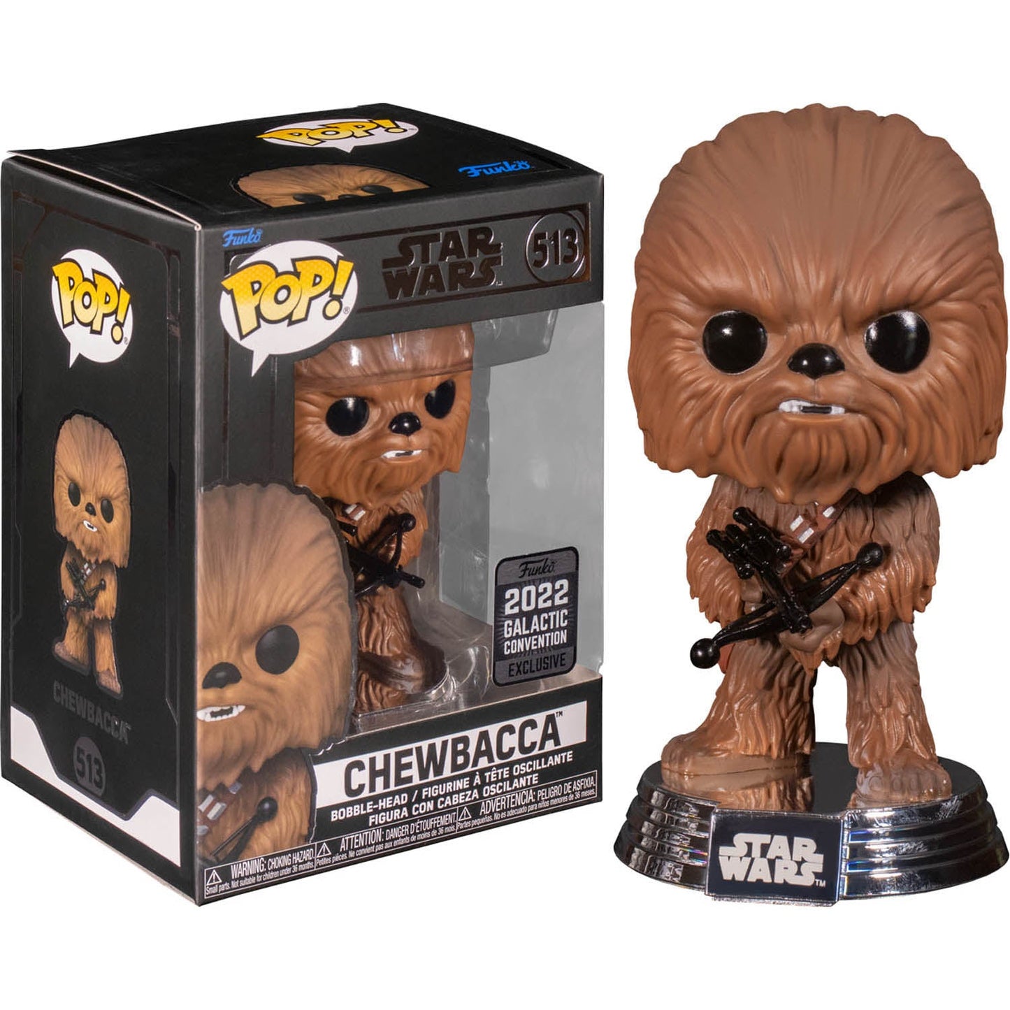 Pop Star wars Chewbacca (Galactic Convention) - Medaid International