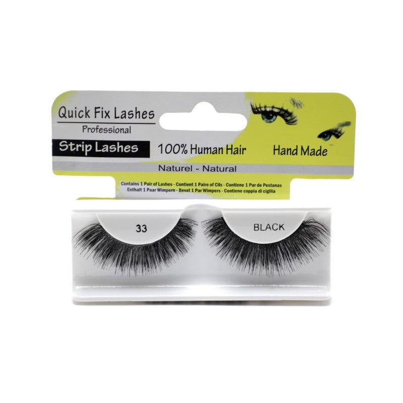 QUICK FIX LASHES STRIP 33 BLACK - Medaid