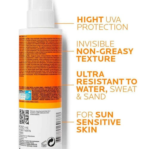 Anthelios Sunscreen Spray SPF50+ - Medaid - Lebanon