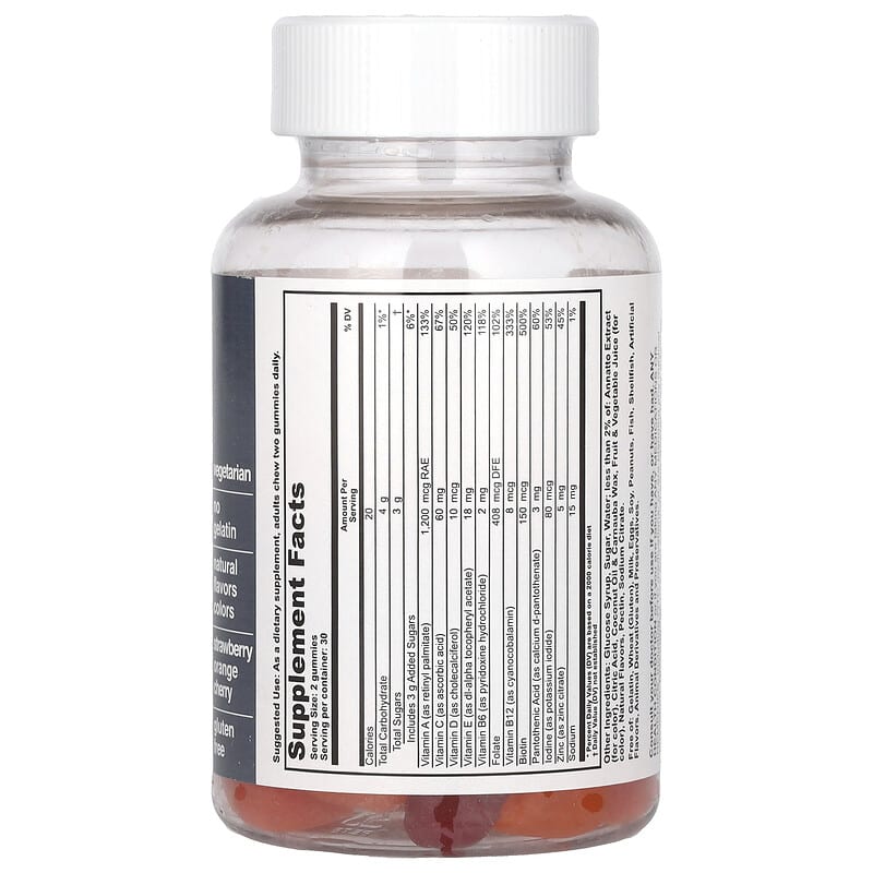 T-RQ, Adult Gummy, Multi-Vitamin Complete, 60 Gummies - Medaid