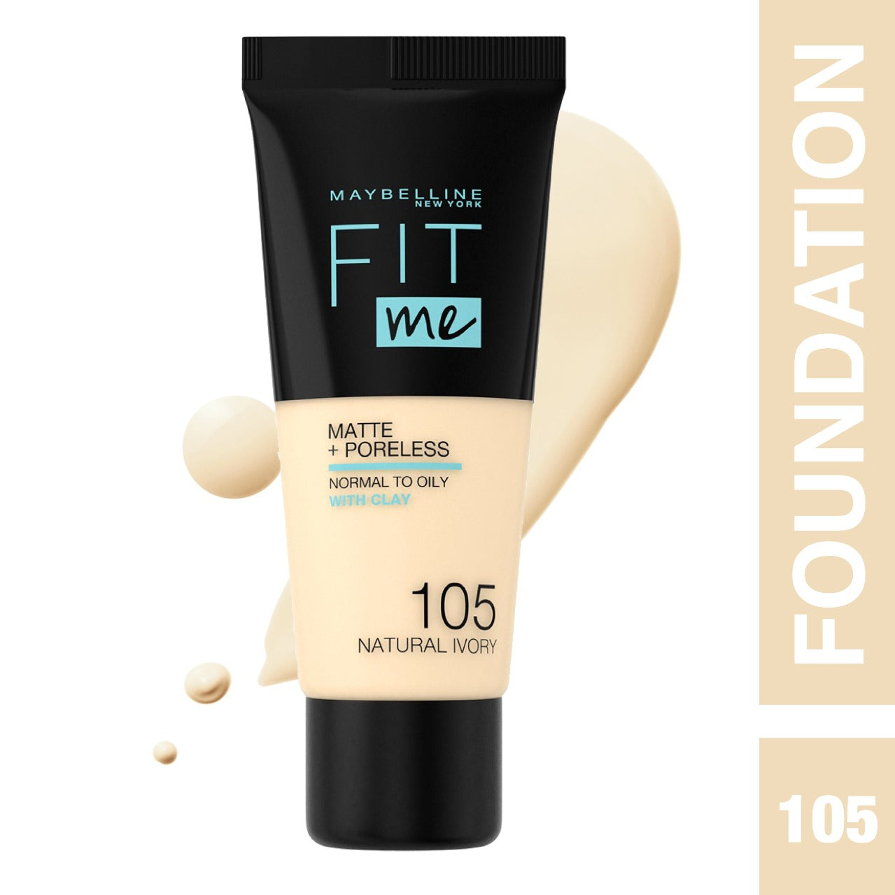Maybelline Fit Me Matte + Poreless Liquid Foundation - Medaid - Lebanon