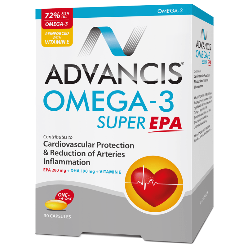 OMEGA-3 SUPER EPA - 30 Capsules - Medaid