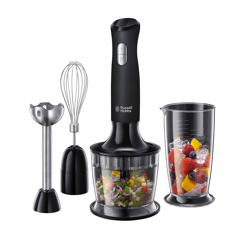 Russell Hobbs Desire 3 in 1 Hand Blender, Matte Black - Medaid
