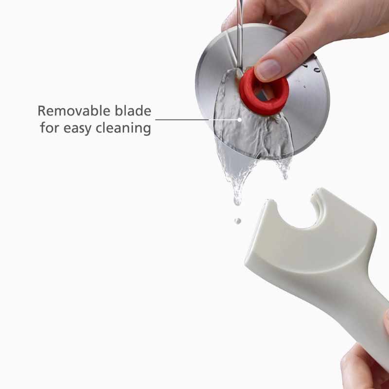 Joseph Joseph Ringo™ Easy-clean Red Pizza Cutter - Medaid