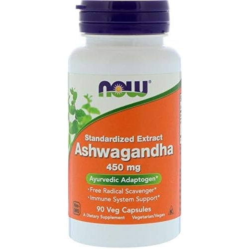 Now Foods Ashwaghanda Extract 450 mg 90 Veg Capsules - Medaid