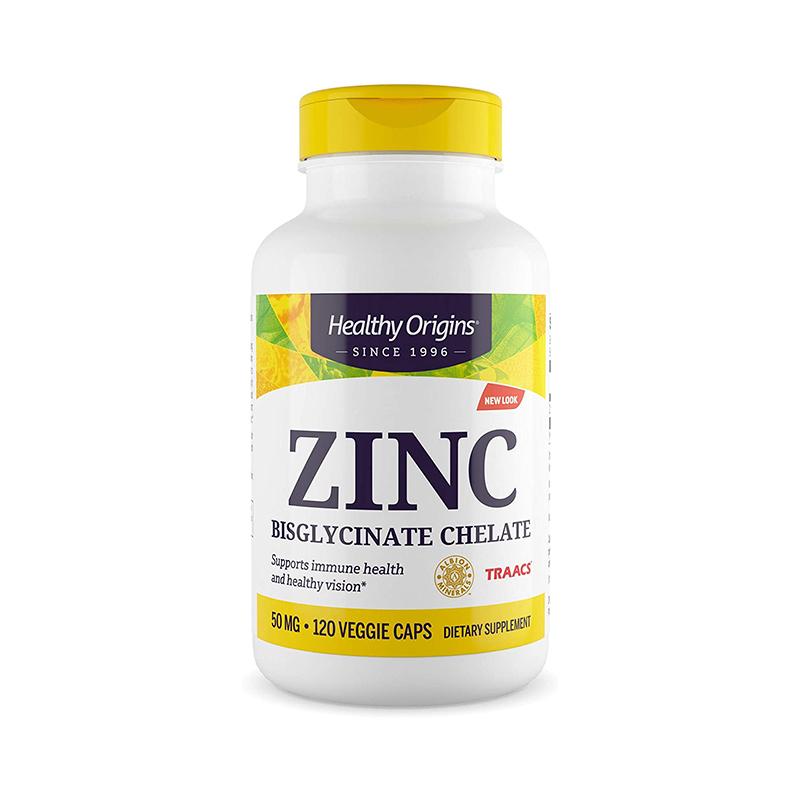 HEALTHY ORIGINS ZINC CHELATE 50MG 120'S - Medaid